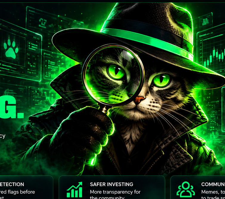 MEWVRA on-chain detective cat
